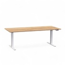 Stehpult höhenverstellbar Rol Elevate (Eiche dunkel, Neu, 180x80, Weiss)