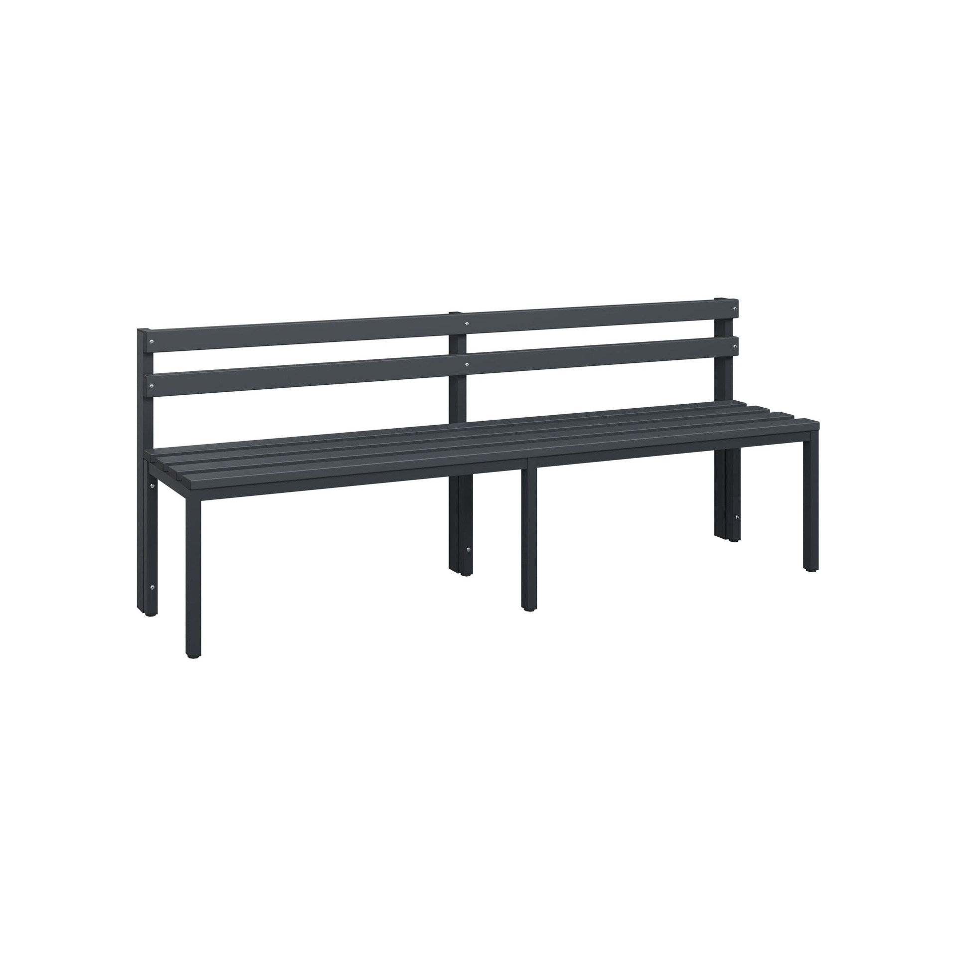 Image of Garderobenbank C+P Solid Anthrazit Neu