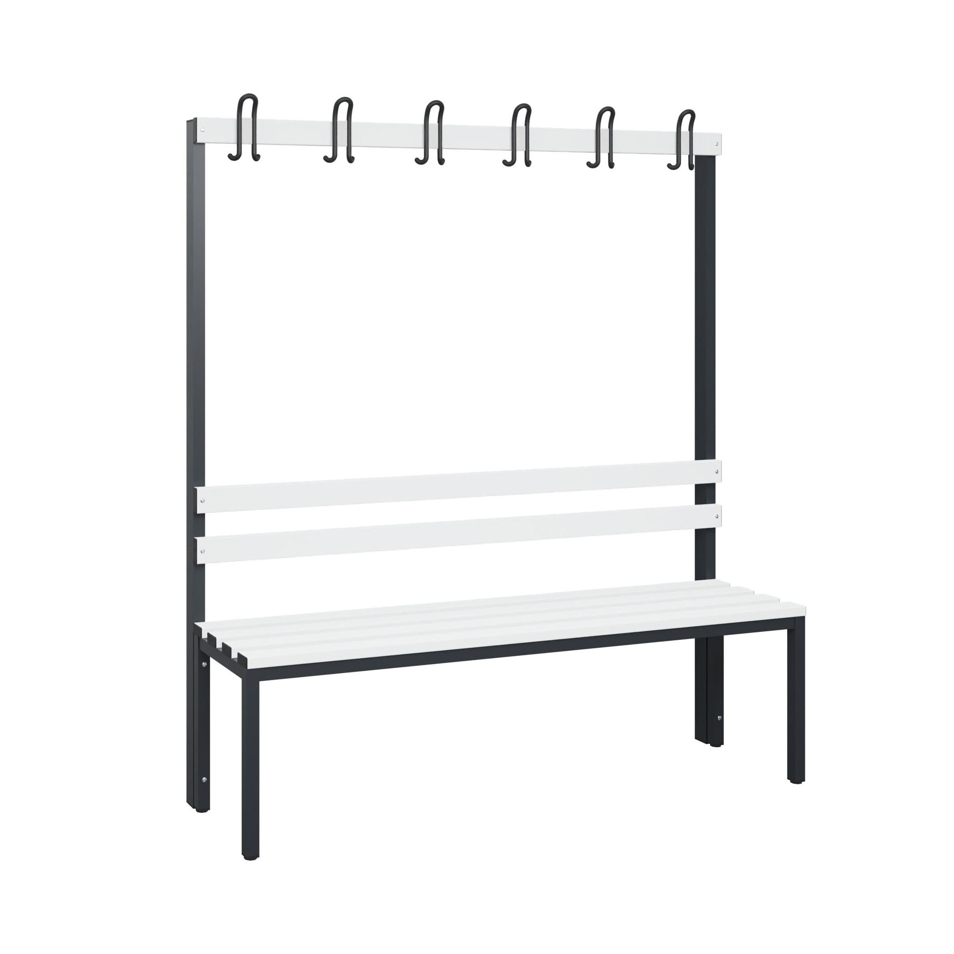 Image of Garderobenbank C+P Solid Weiss Neu