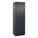 Schliessfachschrank C+P Classic PLUS (Anthrazit, 30, mit 6 Türen)