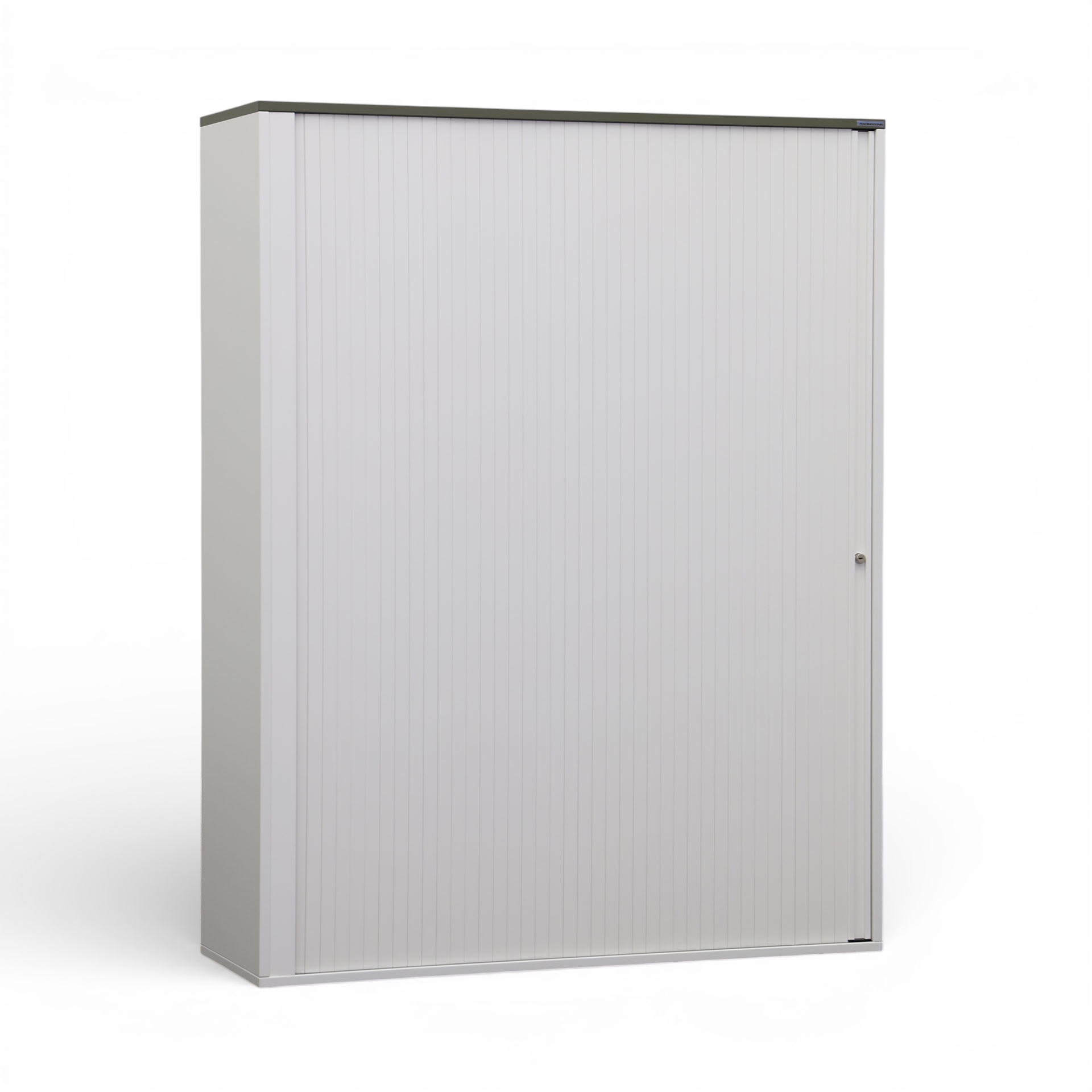 Image of Rollladenschrank Tradingzone GO Swiss 120.0 x 40.0 cm, 4 Ordner hoch, Weiss/Agavengrün, Neu - Optimale Raumnutzung