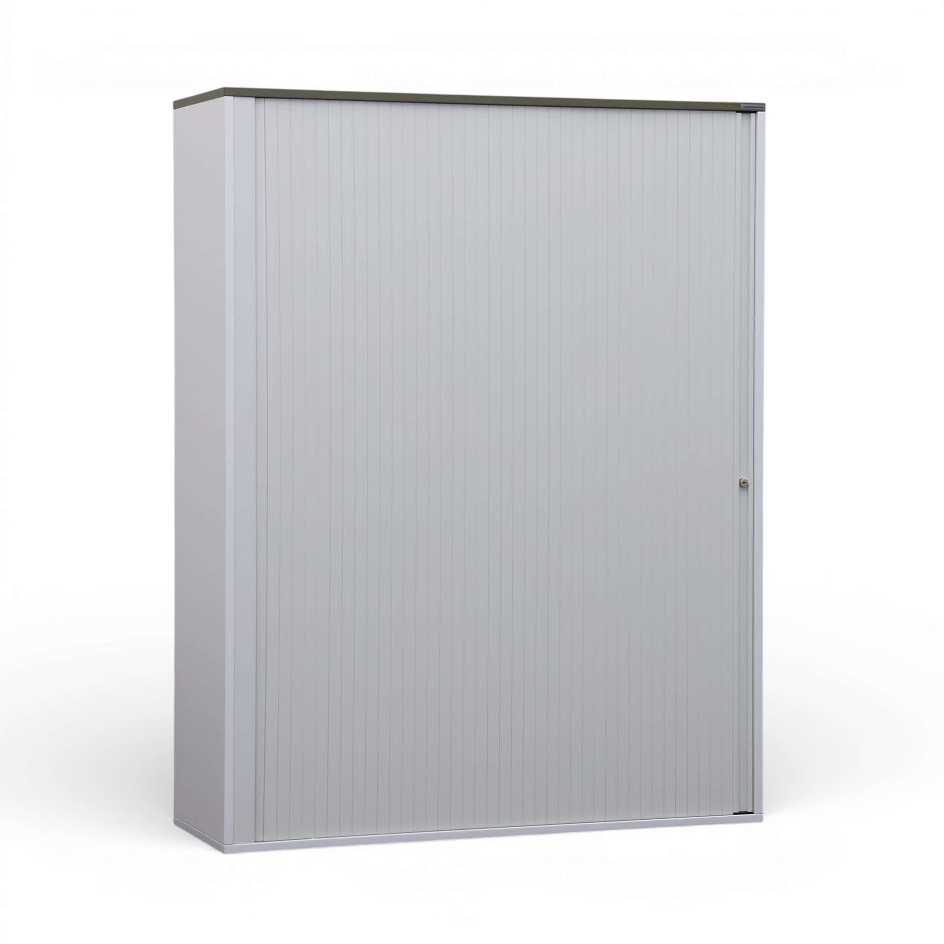 Image of Rollladenschrank Tradingzone GO Swiss 120.0 x 40.0 cm, 4 Ordner hoch, Weissgrau/Agavengrün, Neu - Optimale Raumnutzung