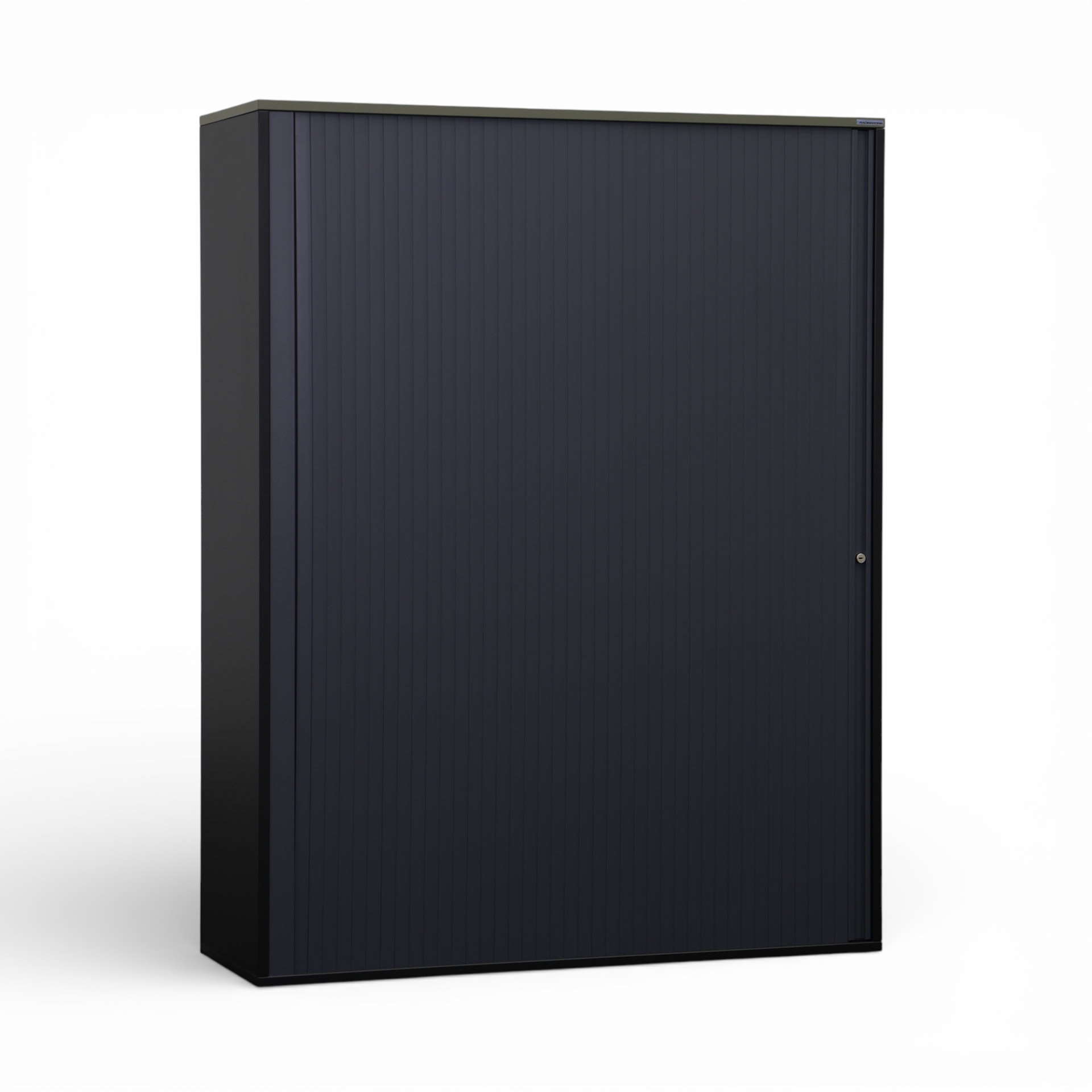 Armoire à rideaux Tradingzone GO Swiss 120.0 x 40.0 cm, 4 Dossier haut, Noir/Vert agave, Nouveau - Utilisation optimale de l