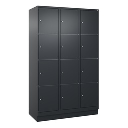Schliessfachschrank C+P Classic PLUS (Anthrazit, 40, mit 12 Türen)
