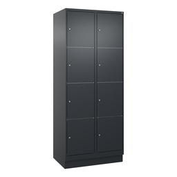 Schliessfachschrank C+P Classic PLUS (Anthrazit, 40, mit 8 Türen)
