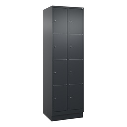Schliessfachschrank C+P Classic PLUS (Anthrazit, 30, mit 8 Türen)