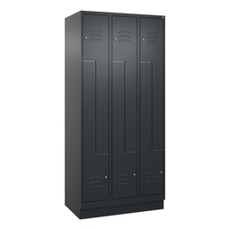 Z-Spind Schliessfachschrank C+P Classic PLUS (Anthrazit, 30, mit 6 Türen)