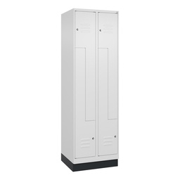 Z-Spind Schliessfachschrank C+P Classic PLUS (Weiss, 30, mit 4 Türen)