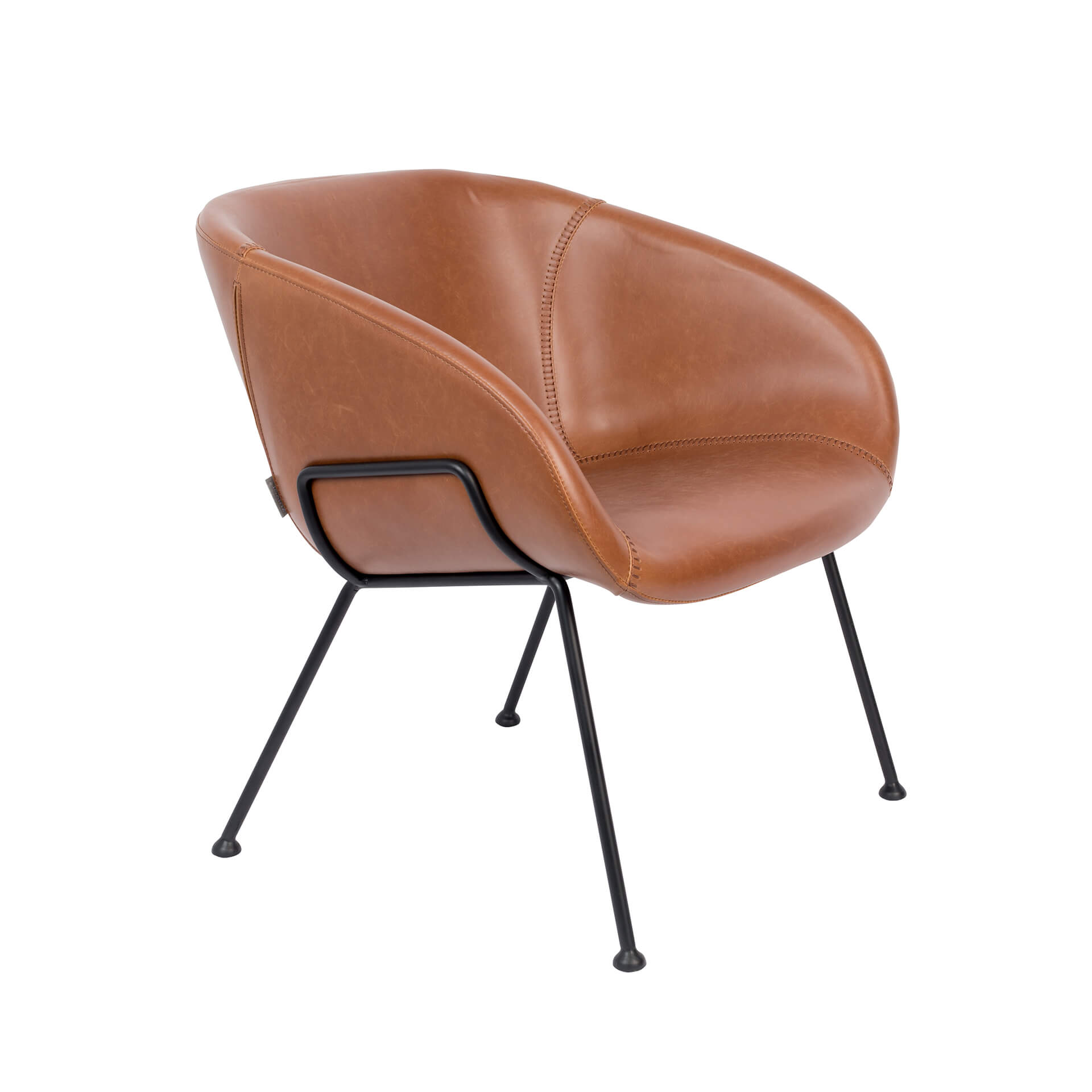 Image of Loungesessel Zuiver Feston Braun, Neu