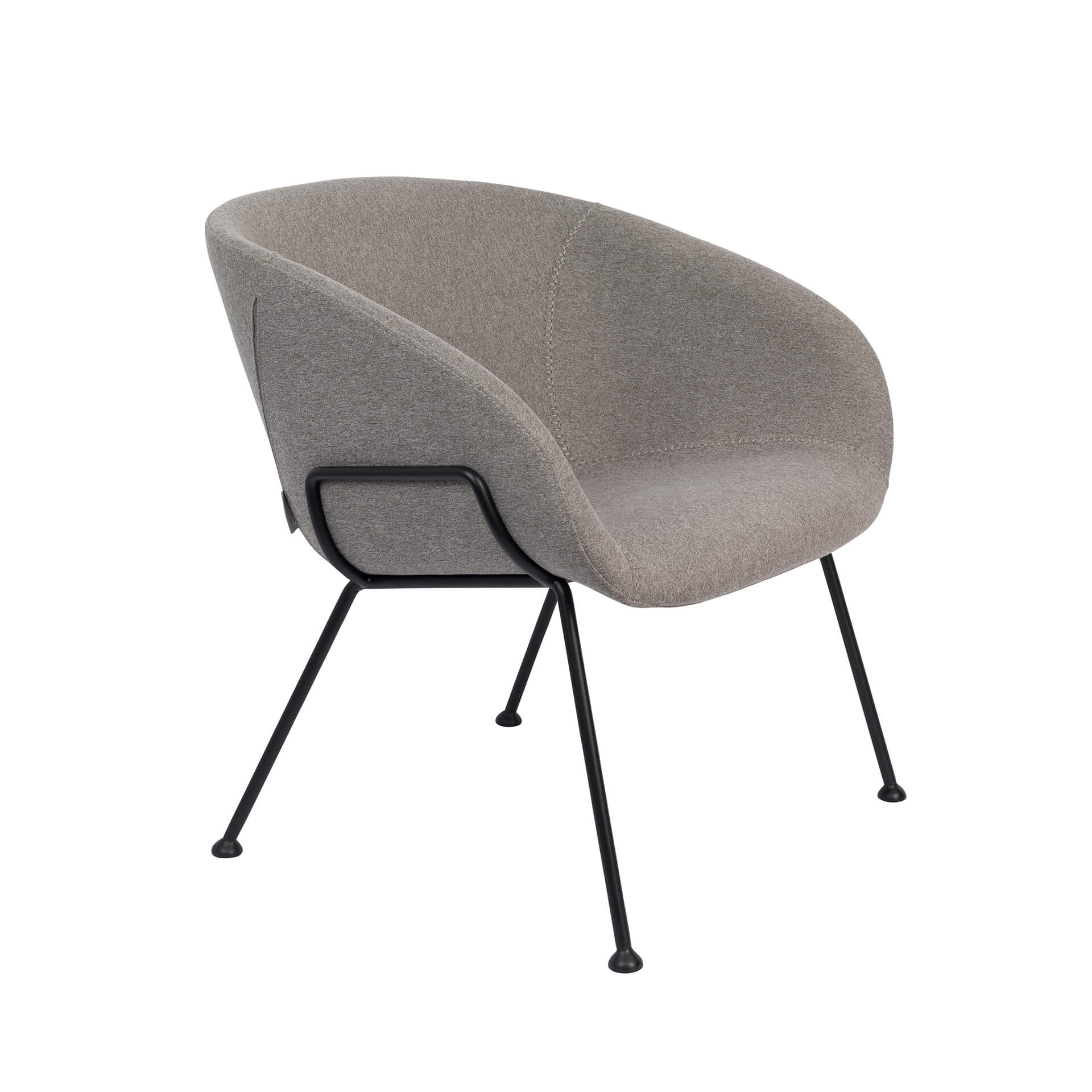 Image of Loungesessel Zuiver Feston Grau, Neu