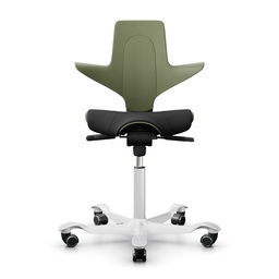 Siège-selle HAG Capisco Puls 8020 (Vert et noir, Blanc)