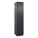 Garderobenspind C+P Classic PLUS (Anthrazit, 40, mit 2 Türen)
