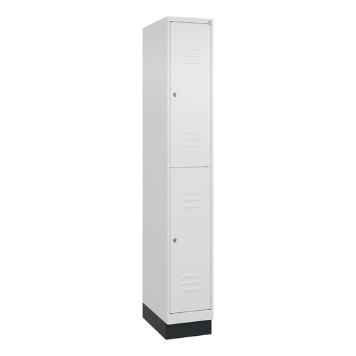 Garderobenspind C+P Classic PLUS (Neu, Weiss, 30, mit 2 Türen)