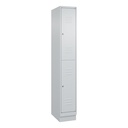 Garderobenspind C+P Classic PLUS (Lichtgrau, 30, mit 2 Türen)