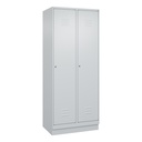 Garderobenspind C+P Classic PLUS (Lichtgrau, 40, mit 2 Türen)