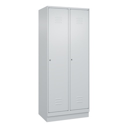 Garderobenspind C+P Classic PLUS (Lichtgrau, 40, mit 2 Türen)