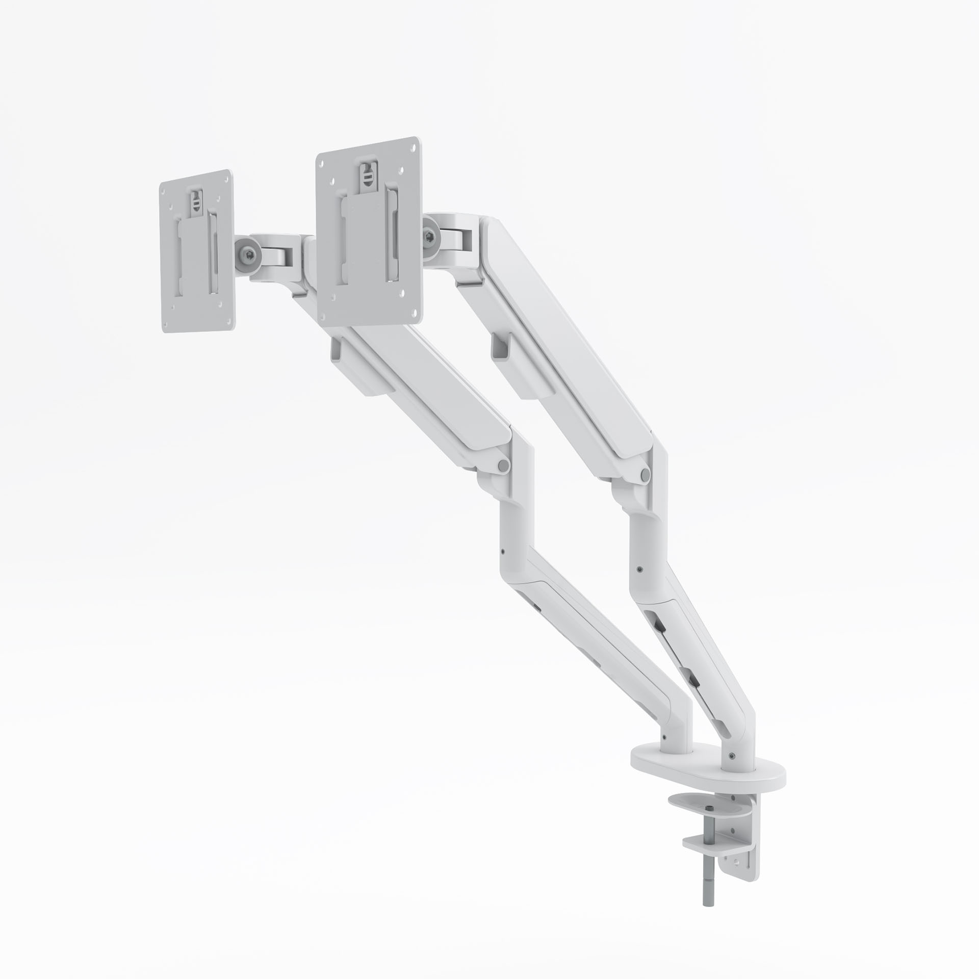 Image of 360° Dual Monitorhalterung Aoke Weiss, Neu