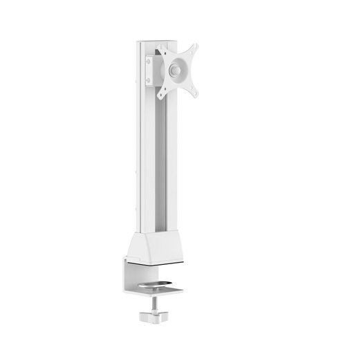 Single‑Monitorarm mit Tischklemme – bis 32" (Weiss)