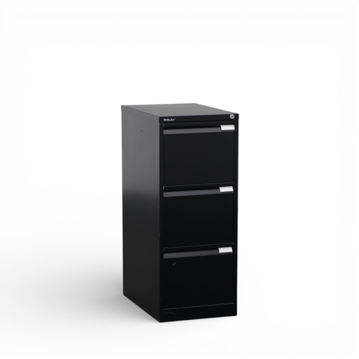 Hängeregisterschrank Bisley (ohne Schlüssel, 3 Ordnerhöhen)