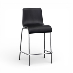 Kunstleder Bar Hocker Billiani (Schwarz, Gut)