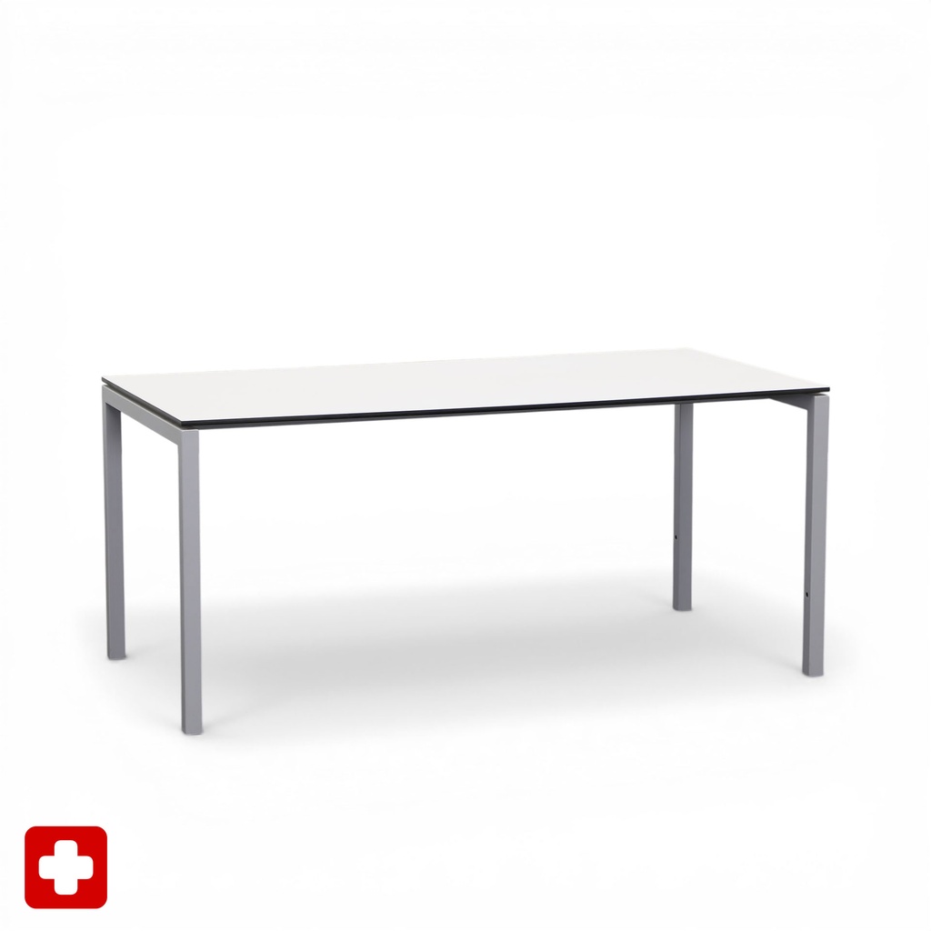 Schreibtisch Lista LO mit HPL Vollkern Tischplatte (Gut)
