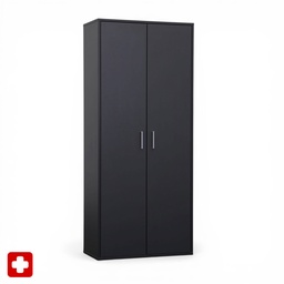 Flügeltürschrank Ergodata V-Max (Anthrazit, ohne Schliesszylinder)