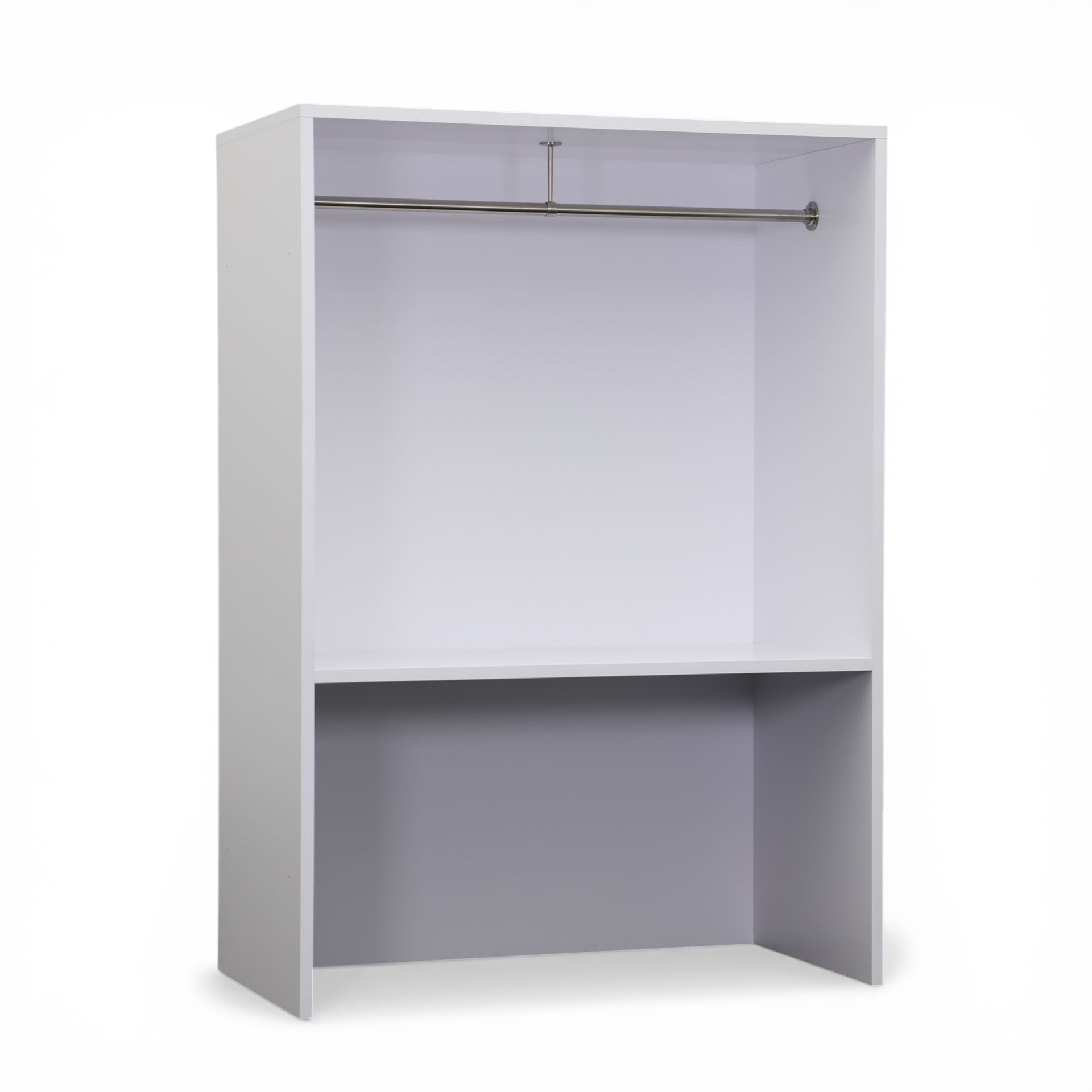 Armadio Bianco, senza cilindro di chiusura, 120.0 x 170.0 x 62.0 cm, Normale usato
