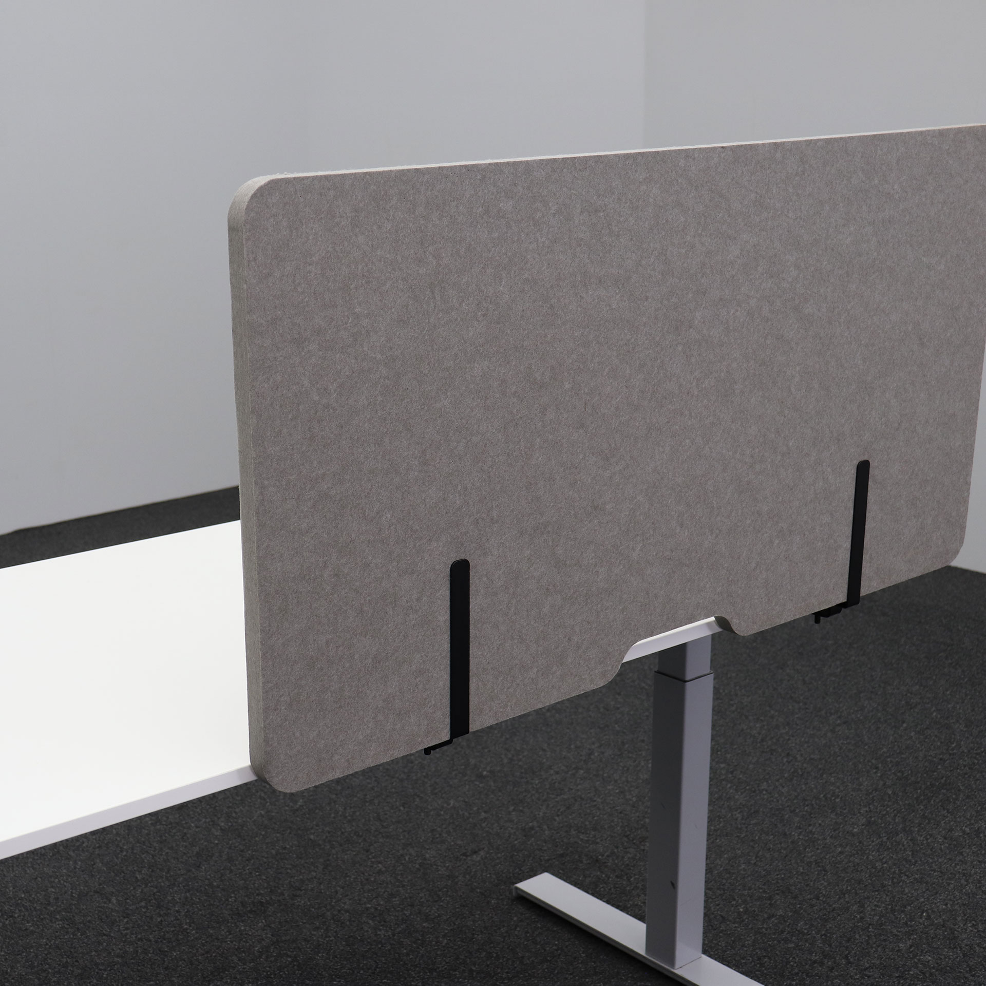 Bandeau de table 118x59 cm, Gris, Normalement utilisé