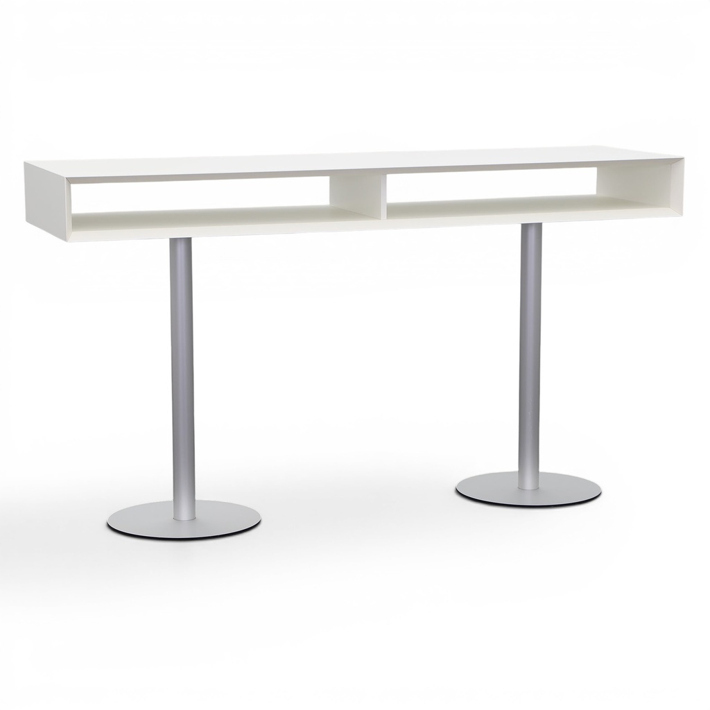 Steh Besprechungstisch Bene KB Box (Gut, 200x60, Weiss)