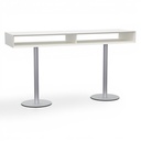 Steh Besprechungstisch Bene KB Box (Gut, 200x60, Weiss)