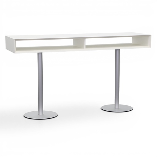 Steh Besprechungstisch Bene KB Box (Gut, 200x60, Weiss)