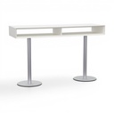 Steh Besprechungstisch Bene KB Box (Gut, 180x60, Weiss)