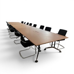 Table de conférence Wilkhahn Logon (Normalement utilisé)