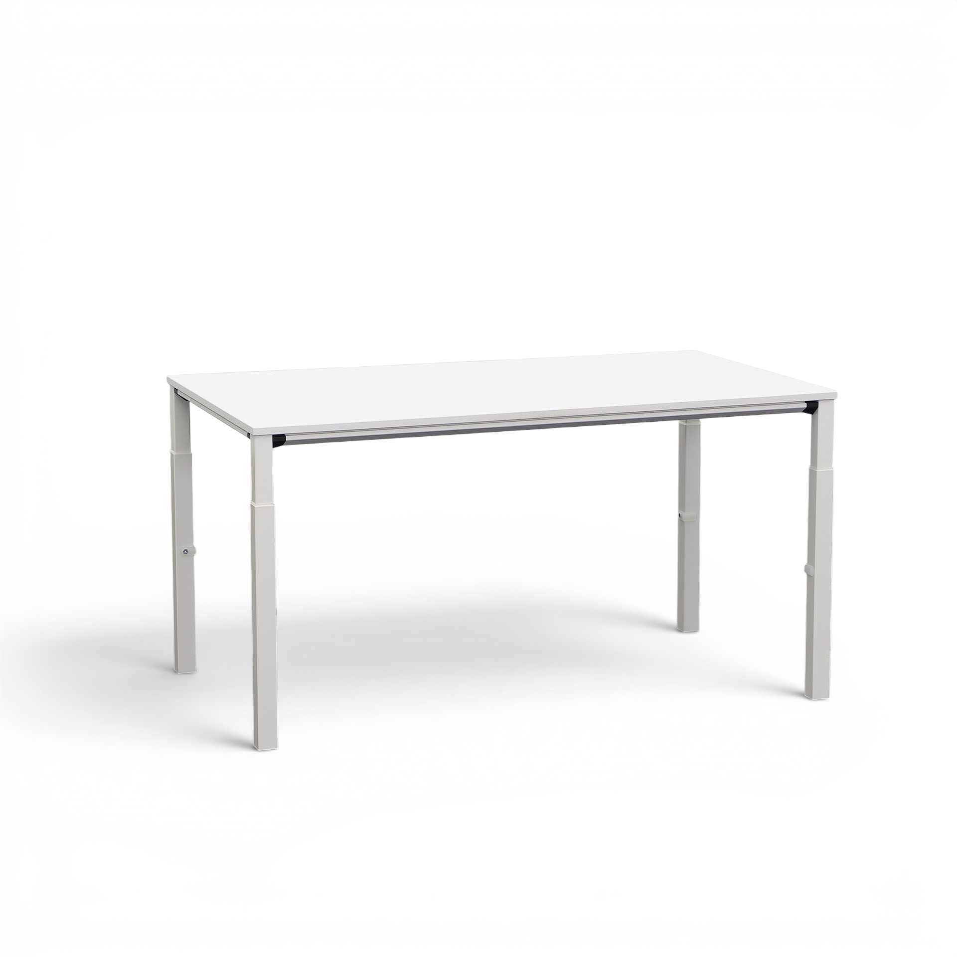 Ergonomique Bureau Sedus 140x80 cm, Blanc/Blanc, Normalement utilisé, Pupitre - idéal pour le bureau ou la maison