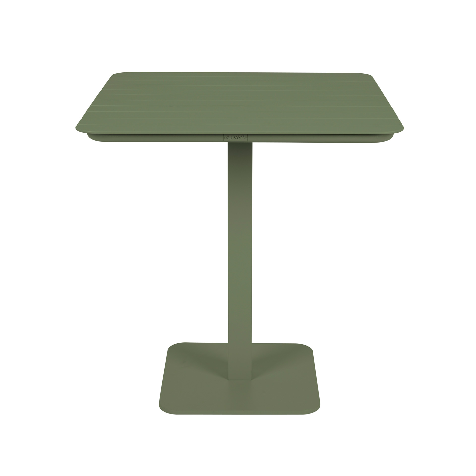 Garten Bistrotisch Zuiver Vondel 71x71 cm, Grün, Quadratisch, Neu Tisch - Perfekt für Café und Bistro