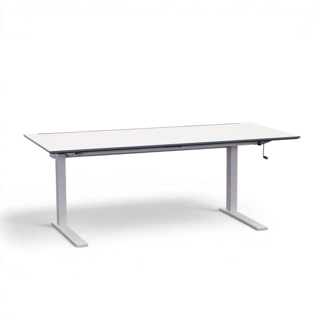Schreibtisch Lista LO Extend (Weiss, Normal gebraucht, 180x80)