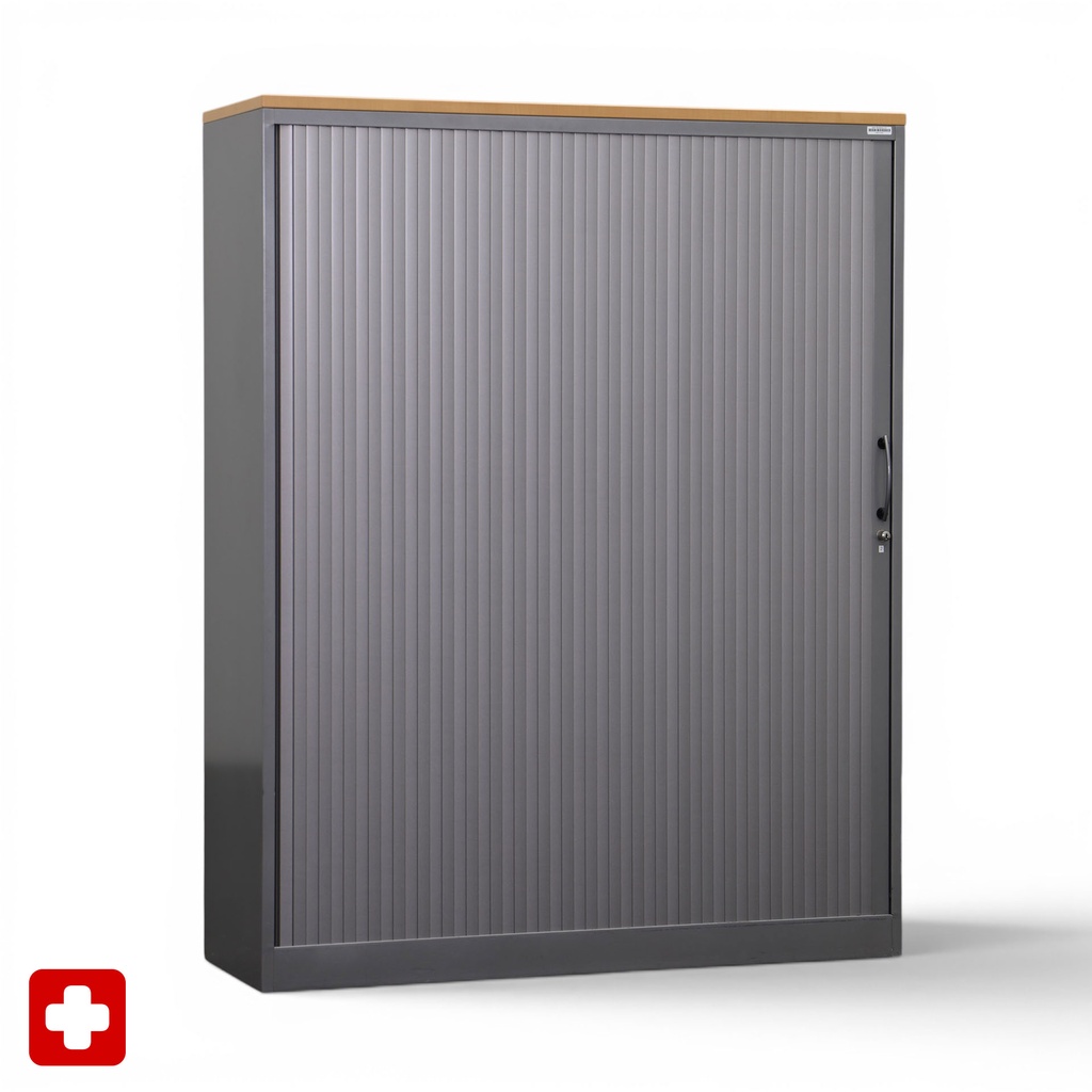 Roller Shutter Cabinet Lista LO (Normal used, 4 file heights)
