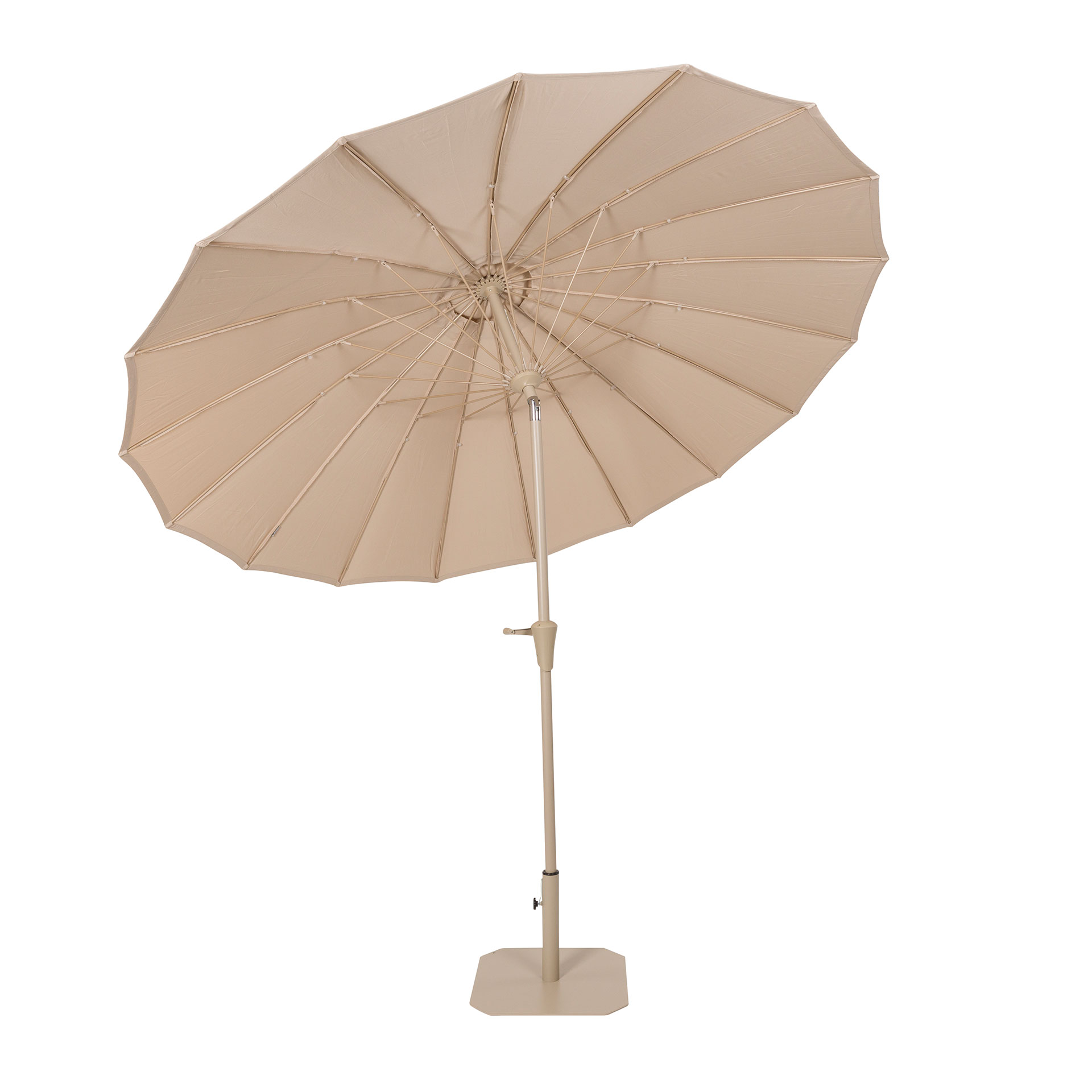 Image of Sonnenschirm inkl. Ständer Sunshine Zuiver Beige, Neu