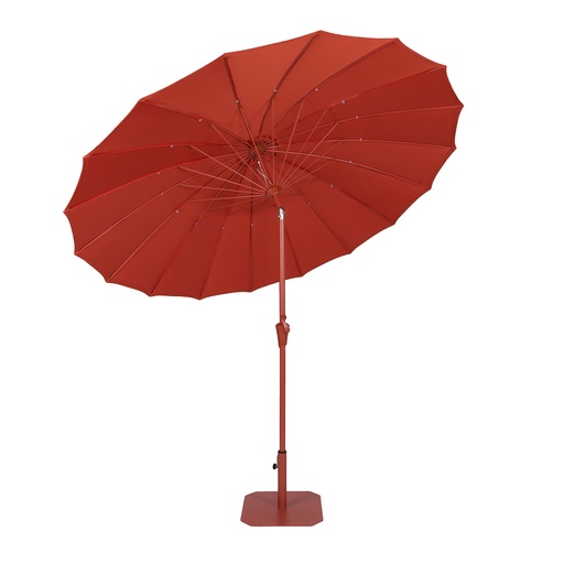 Sonnenschirm inkl. Ständer Sunshine Zuiver (Rot, Neu, Schirm inkl. Ständer)