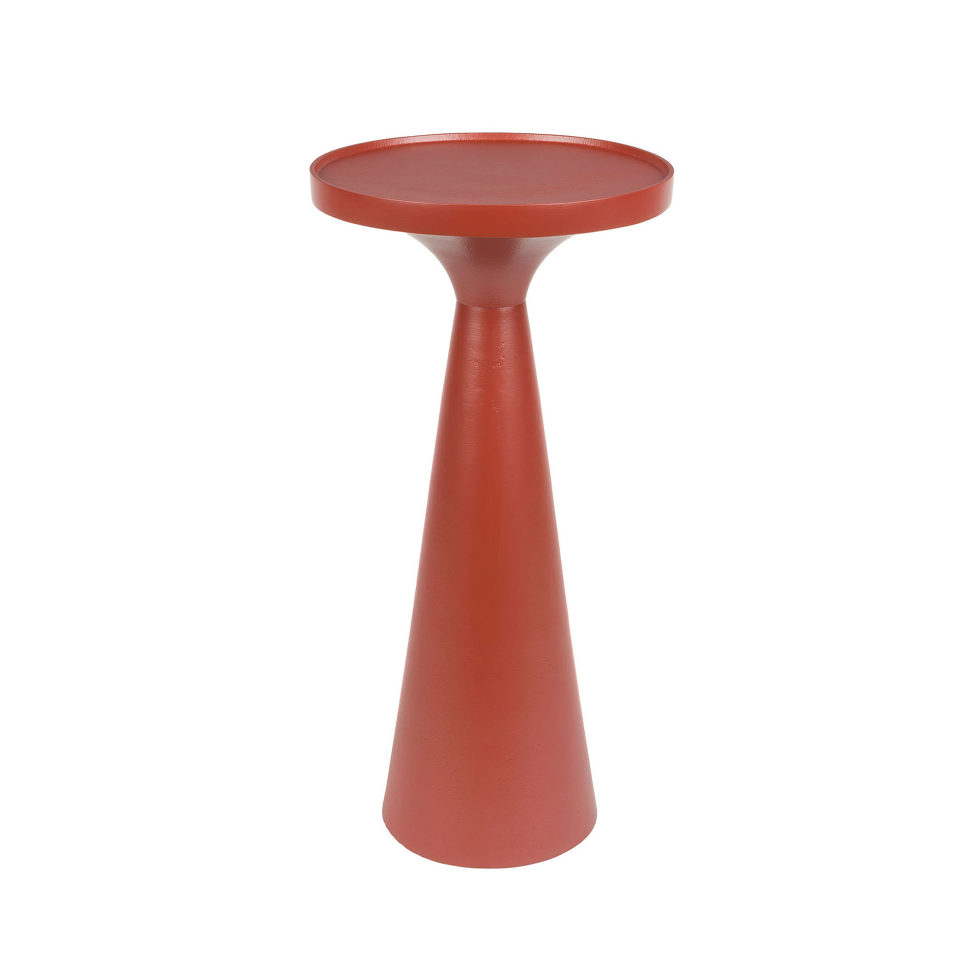 Image of Beistelltisch Zuiver Floss 28x28 cm, Rot, Rund, Neu Tisch - Optimal für moderne Büroeinrichtung