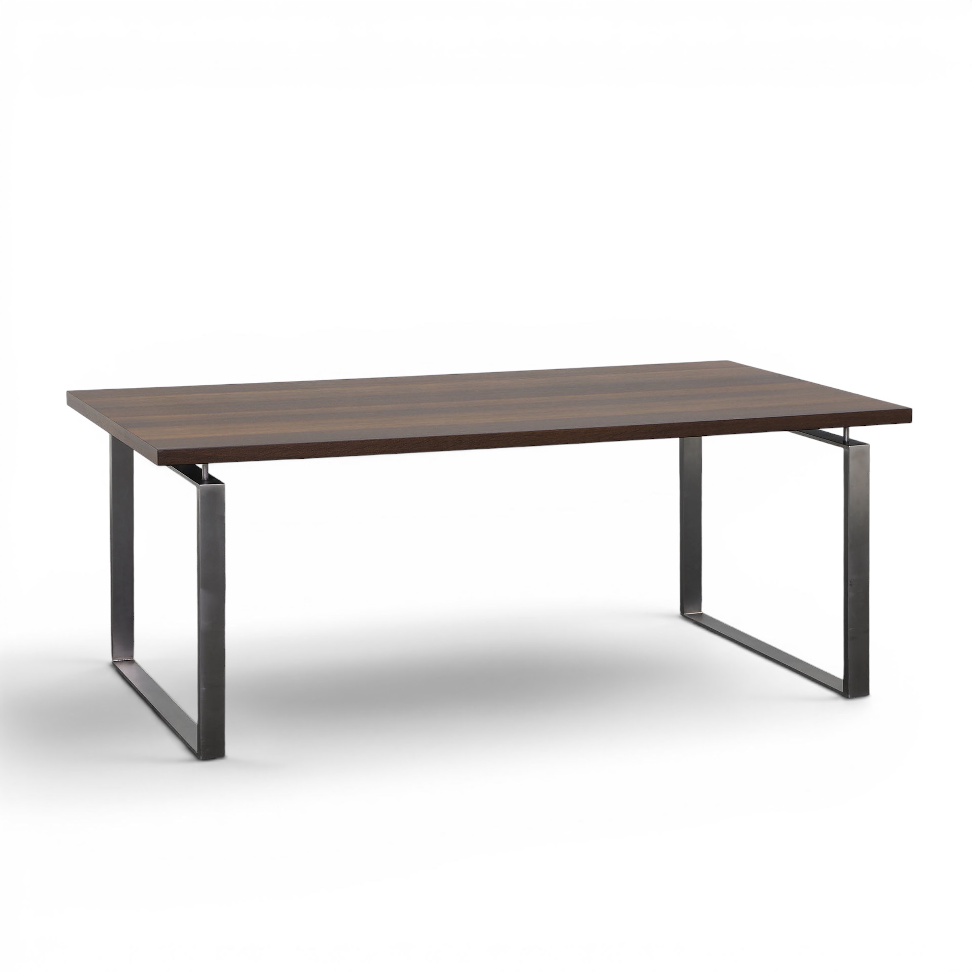 Bureau pliable 190x105 cm/Gris argenté, Normalement utilisé, Table de bureau - pour le bureau ou le home office