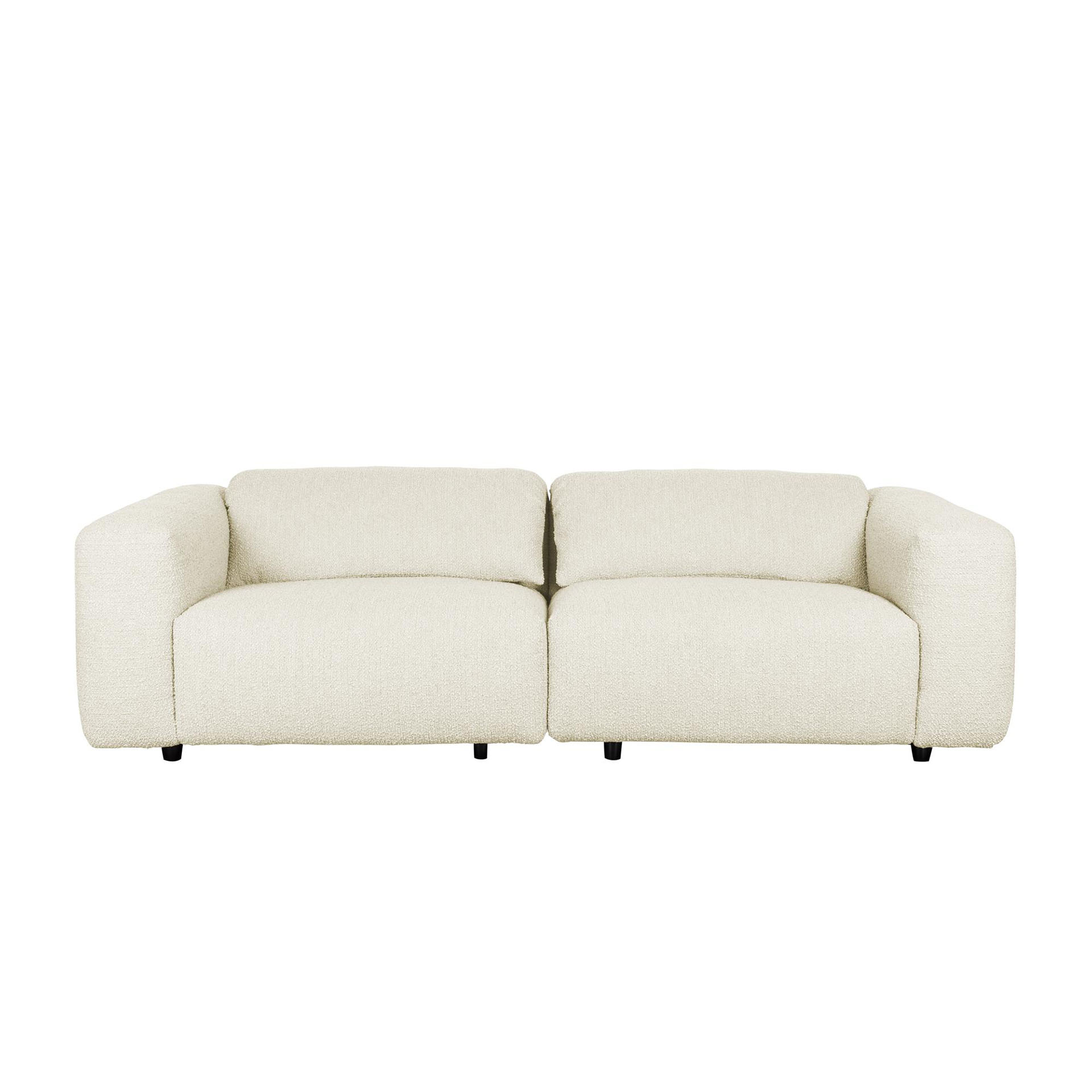 Image of 3-Sitzer Loungesofa Zuiver Wings, 260 x 101 cm, Weiss, Neu, Eleganz & Komfort - Ideal für entspannte Stunden