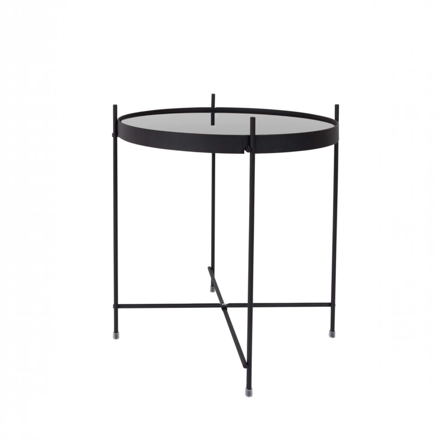 Image of Couchtisch Zuiver Cupid 43x43 cm, Schwarz, Rund, Neu - Perfekt für Sofa und Lounge