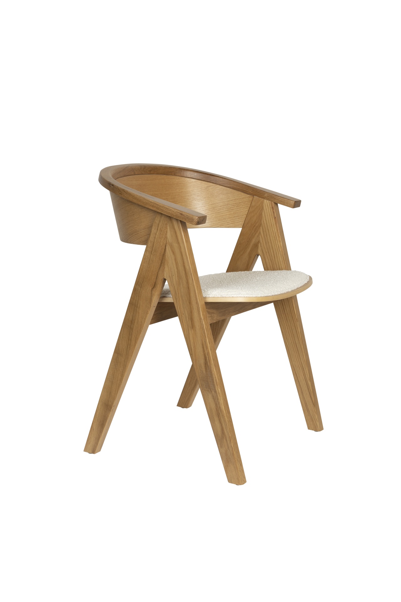 Image of Zuiver Ndsm Stuhl Eiche, Neu - Perfekt für komfortables Sitzen