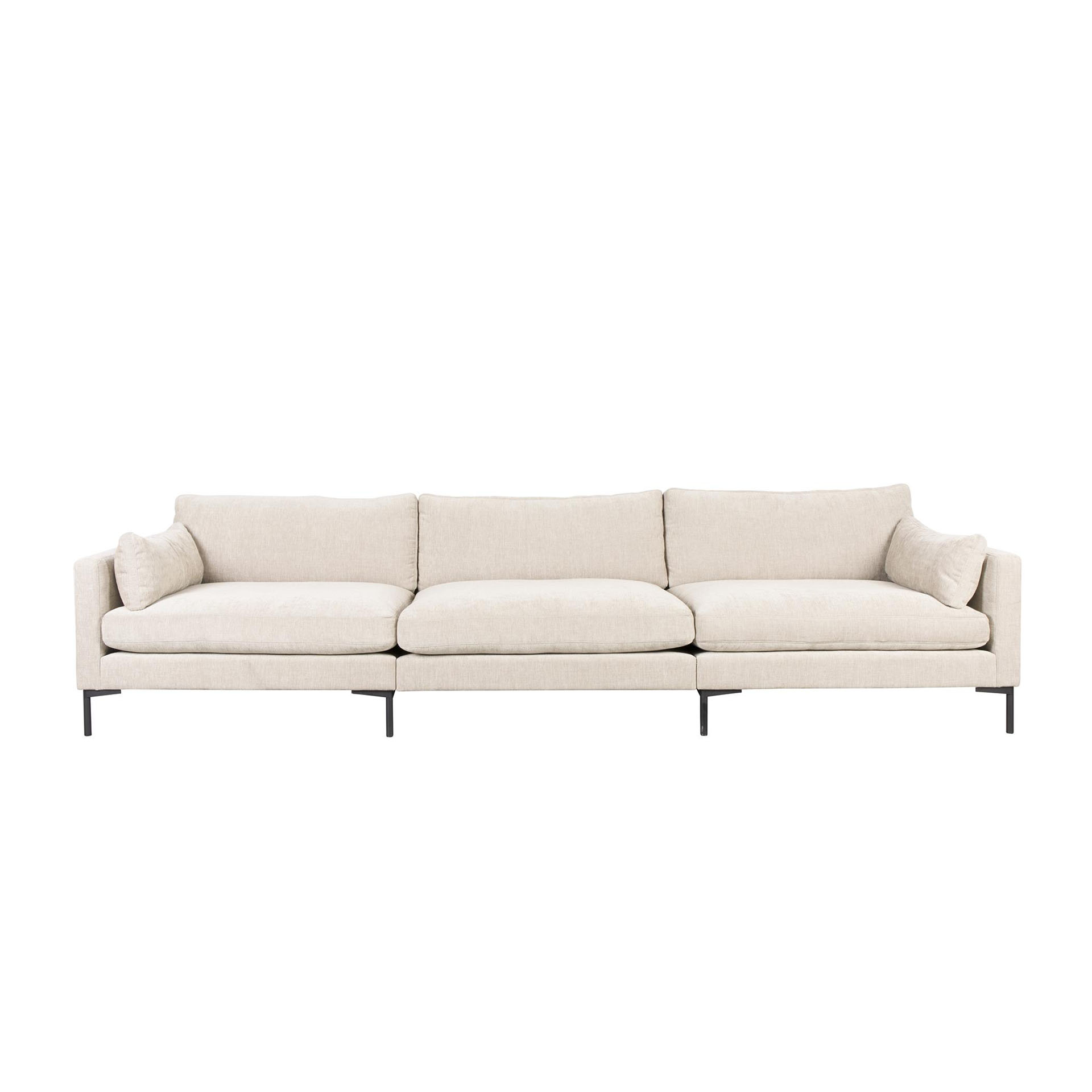 Image of 4-Sitzer Loungesofa Zuiver Summer, 335 x 101 cm, Crème, Neu, Eleganz & Komfort - Ideal für entspannte Stunden