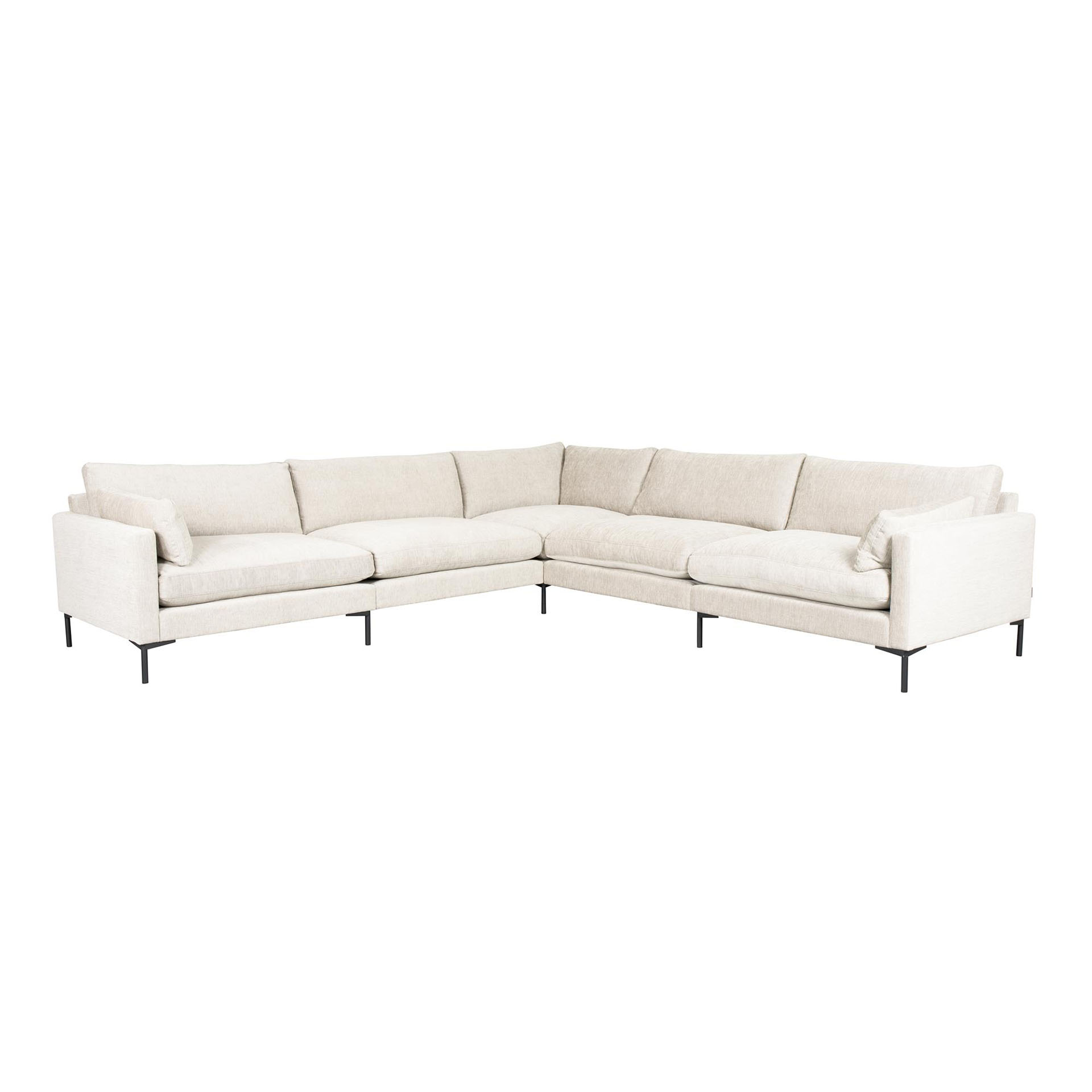 Image of 7-Sitzer Loungesofa Zuiver Summer, 318 x 318 cm, Crème, Neu, Eleganz & Komfort - Ideal für entspannte Stunden