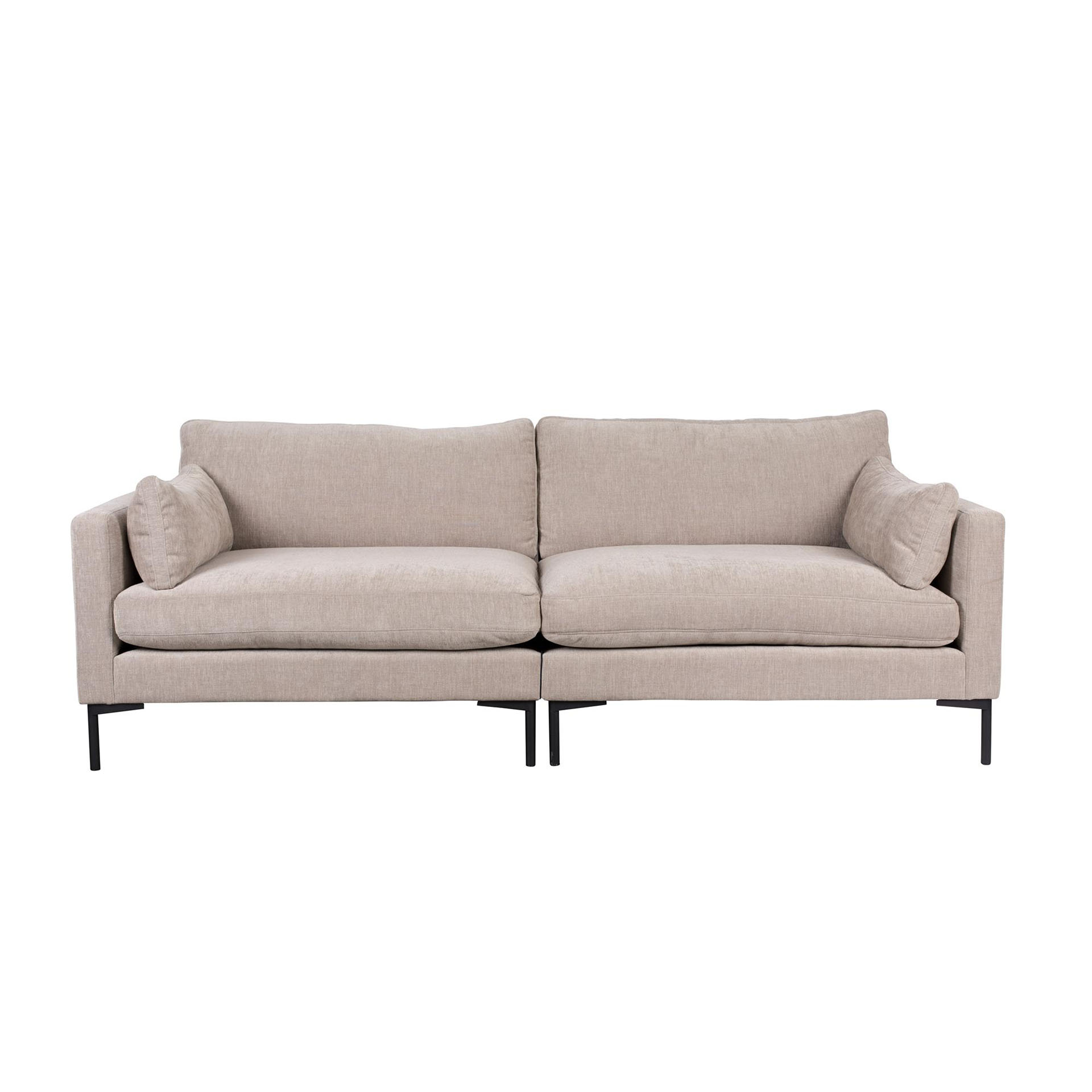 Image of 3-Sitzer Loungesofa Zuiver Summer, 230 x 101 cm, Beige, Neu, Eleganz & Komfort - Ideal für entspannte Stunden