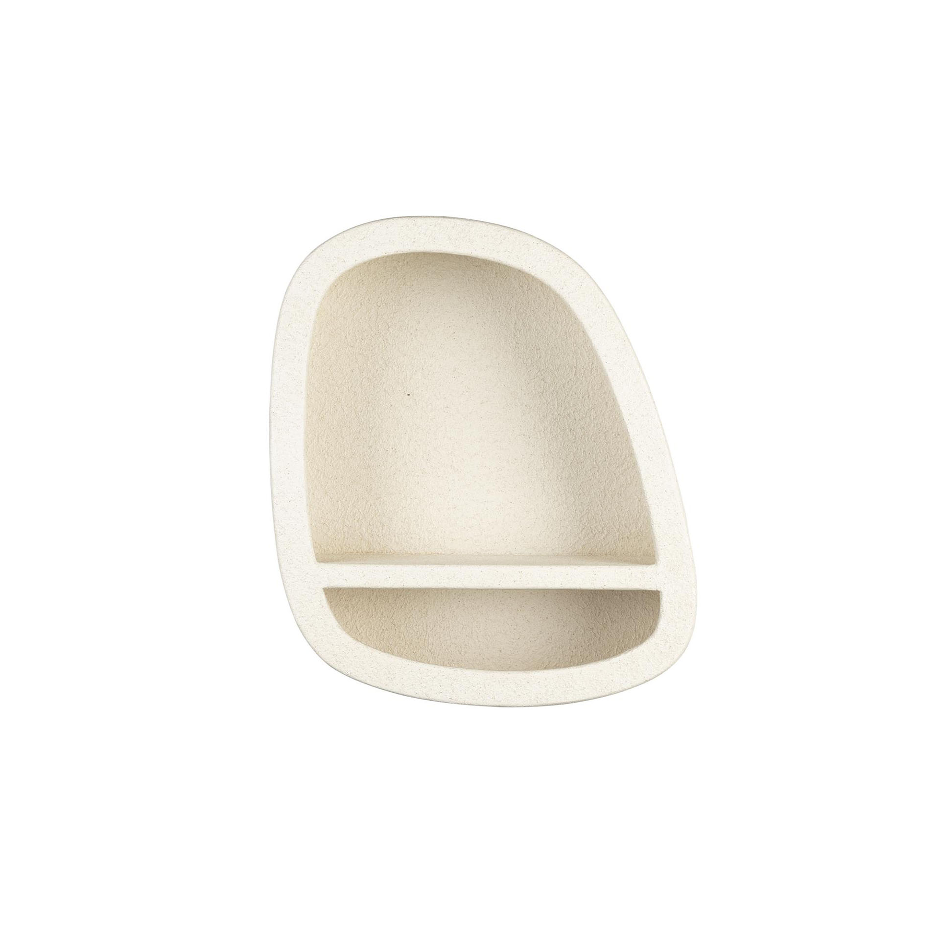 Scaffale da parete Dutchbone Veda, Beige, 0 Cartella alta, 53 x 61 x 23 cm, Nuovo - Perfetto per il soggiorno e lo spazio di archiviazione