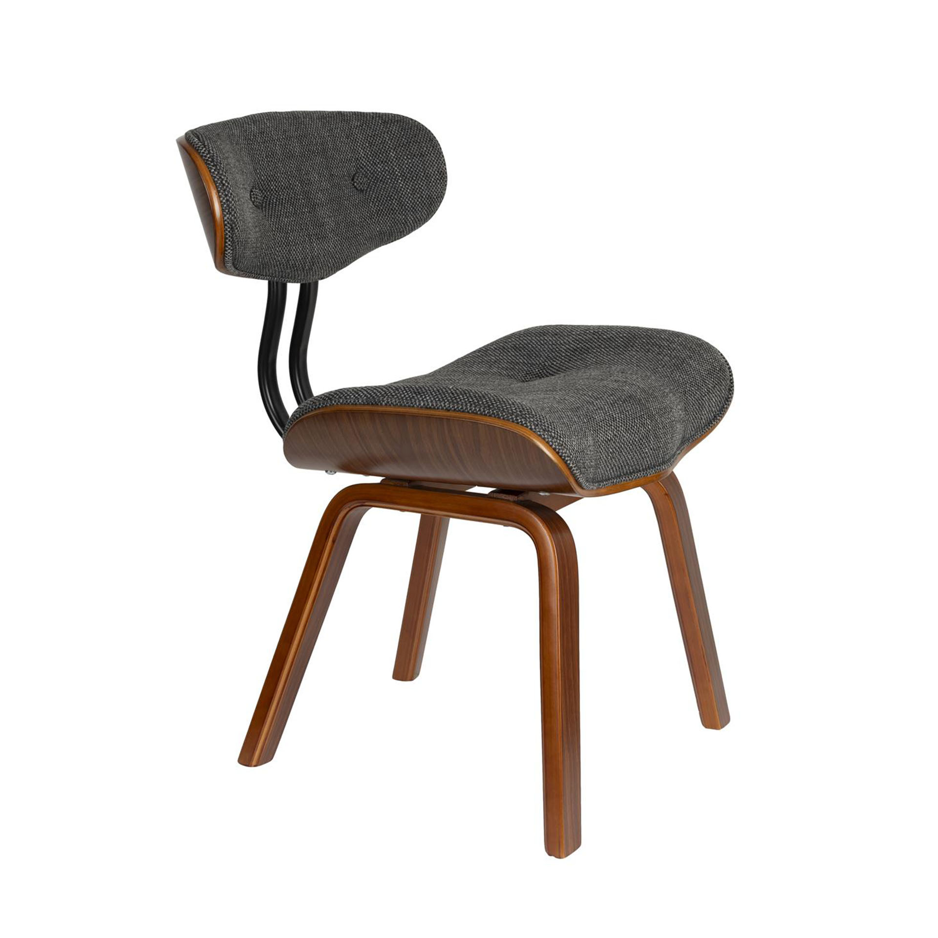 Image of Dutchbone Blackwood Stuhl Grau, Neu – Perfekt für Büro und Empfang