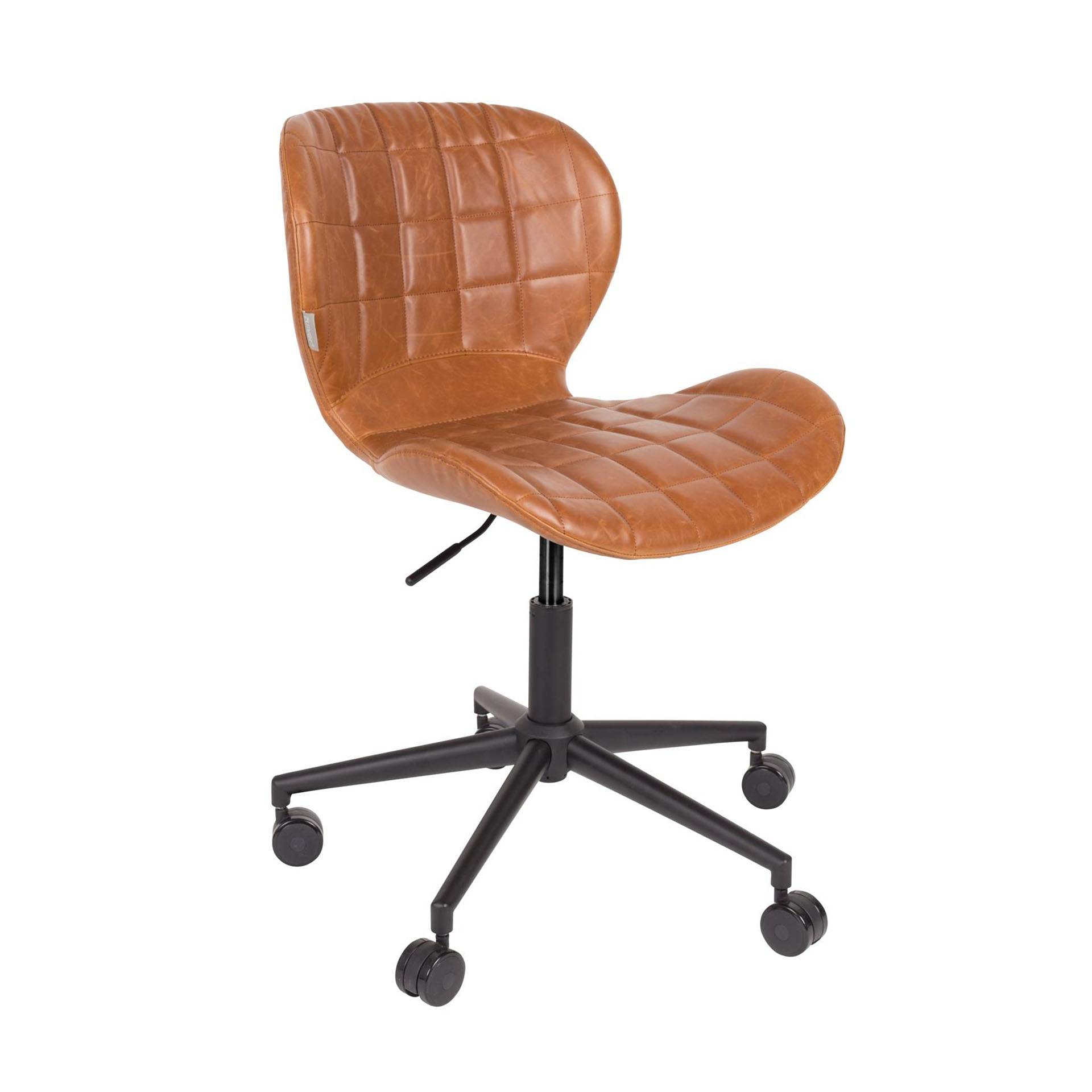 Image of Bürostuhl Zuiver Omg, Braun, Neu, Ergonomischer Stuhl - ideal für flexibles Arbeiten